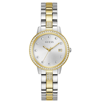 Guess Heartless Two Tone Stainless Steel Bracelet
