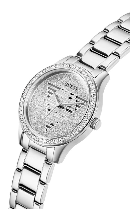 Guess Lady Idol Silver Stainless Steel Bracelet