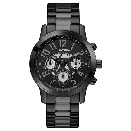 Guess Parker  Black Stainless Steel Bracelet