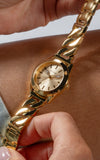 Guess Serena Gold Stainless Steel Bracelet