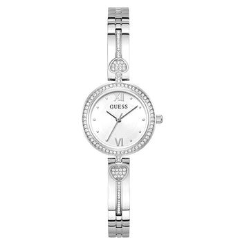 Guess Lovely Silver Stainless Steel Bracelet