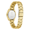 Γυναικείο Ρολόι Guess Gold Tone με Πράσινο Καντράν & Ζιργκόν