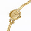 Γυναικείο Ρολόι Guess Χρυσό με Κρύσταλλα και Logo Bracelet