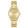 Γυναικείο Ρολόι Guess Gold Tone με Ζιργκόν