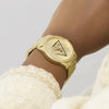 Γυναικείο Ρολόι Guess Gold Tone με Ζιργκόν