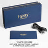 Henry London Series 65 Brown Leather Strap