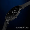 Henry London Black Leather Strap