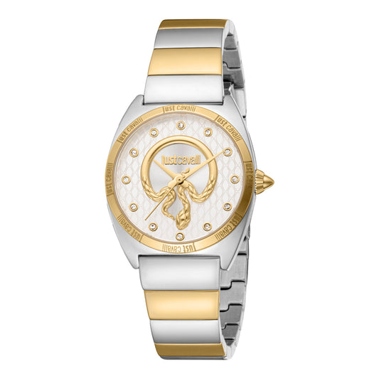 Just Cavalli Animalier Two Tone Stainless Steel Bracelet