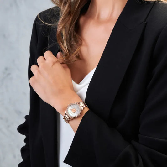 Cerruti 1881 Jesina Rose Gold Stainless Steel Bracelet