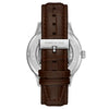 Kenneth Cole Automatic  Brown Leather Strap