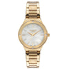 Lee Cooper Crystals Gold Metallic Bracelet