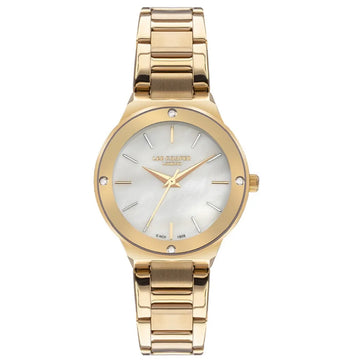 Lee Cooper Crystals Gold Metallic Bracelet
