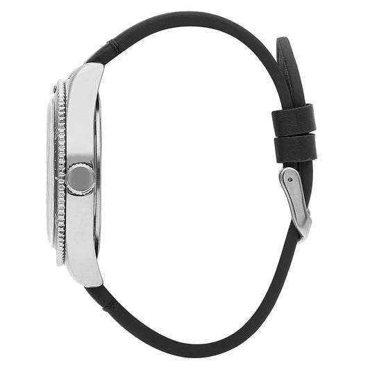 Lee Cooper 549 Contemporary Black Leather Strap