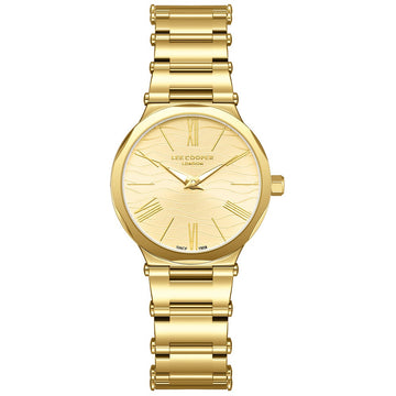 Lee Cooper Gold Stainless Steel Bracelet