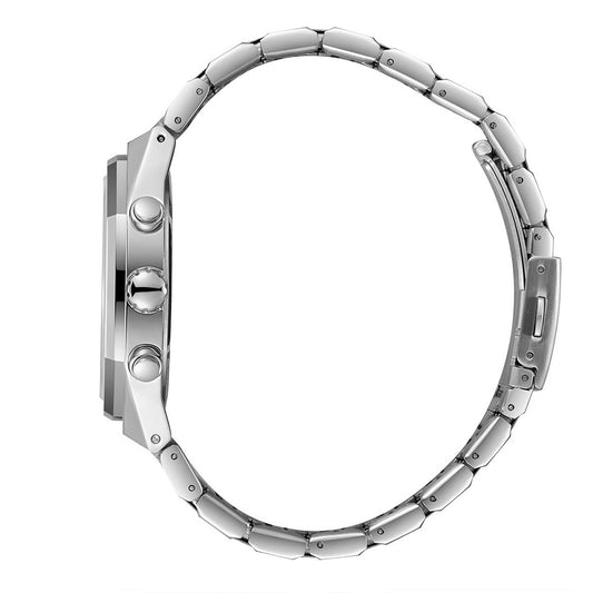 Lee Cooper Multifunction Silver Metallic Bracelet