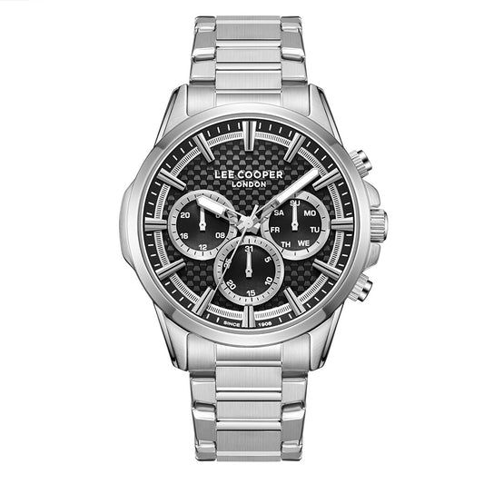 Lee Cooper Multifunction Silver Metallic Bracelet