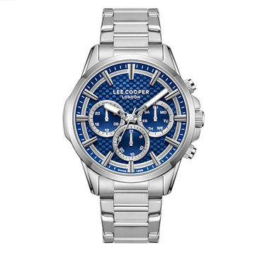Lee Cooper Multifunction Silver Metallic Bracelet