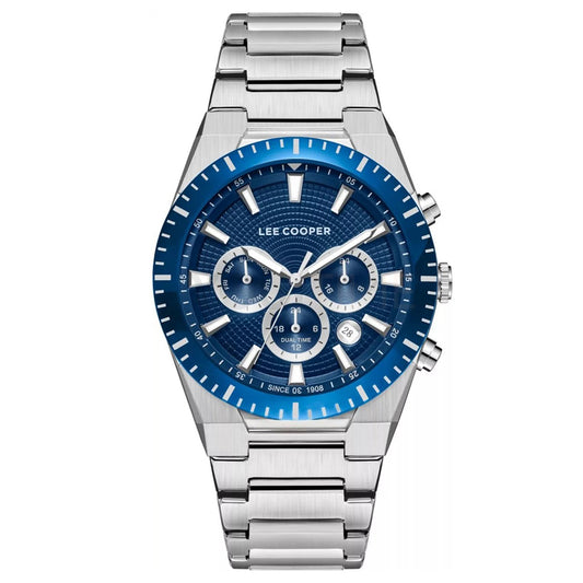 Lee Cooper Multifunction Silver Metallic Bracelet