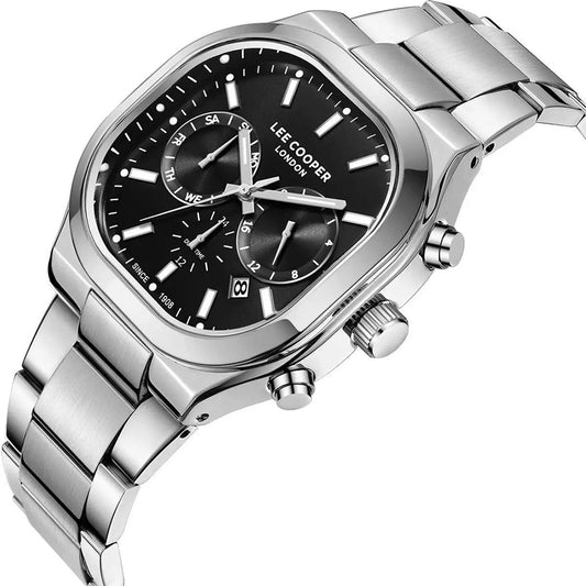 Lee Cooper Multifunction Silver Metallic Bracelet