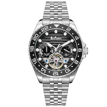 Lee Cooper Automatic Silver Metallic Bracelet