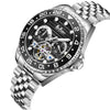 Lee Cooper Automatic Silver Metallic Bracelet
