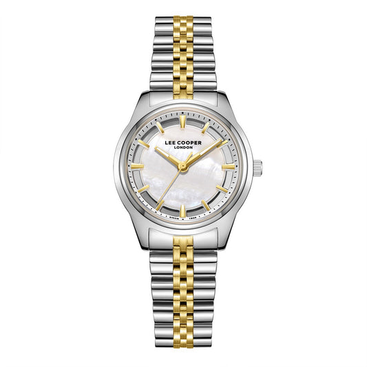 Ρολόι-Γυναικείο Lee Cooper London Stainless Steel Δίχρωμο LC08285.220