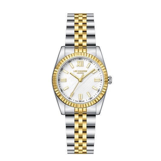 Ρολόι Γυναικείο Lee Cooper London Stainless Steel Δίχρωμο LC08303.220