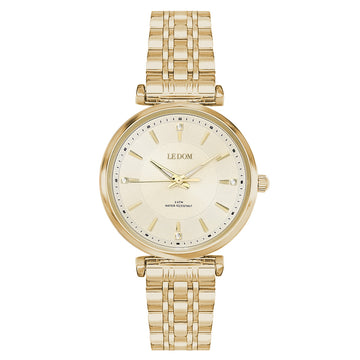 Ledom Bliss Gold Stainless Steel Bracelet