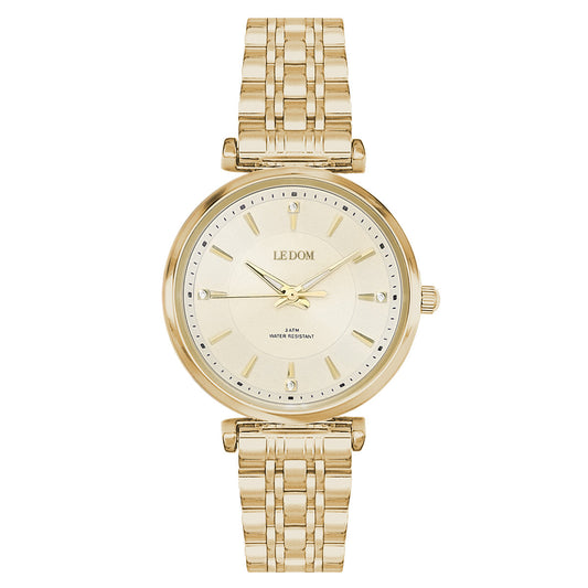 Ledom Bliss Gold Stainless Steel Bracelet