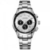Le Dom Horizon Silver Stainless Steel Bracelet