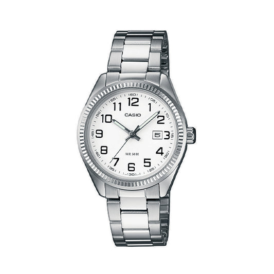 Casio Standard Silver Stainless Steel Bracelet