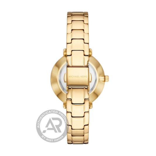 Michael Kors Pyper Mother of Pearl Gold Stainless Steel Bracelet