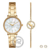 Michael Kors Pyper Mother of Pearl Gold Stainless Steel Bracelet
