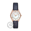 Michael Kors Mini Lauryn Blue Leather Strap