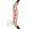 Michael Kors Mini Lauryn Blue Leather Strap