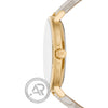 Michael Kors Addyson White Leather Strap
