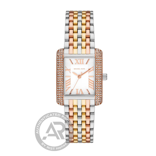 Michael Kors Emery Tri-Tone Stainless Steel Bracelet