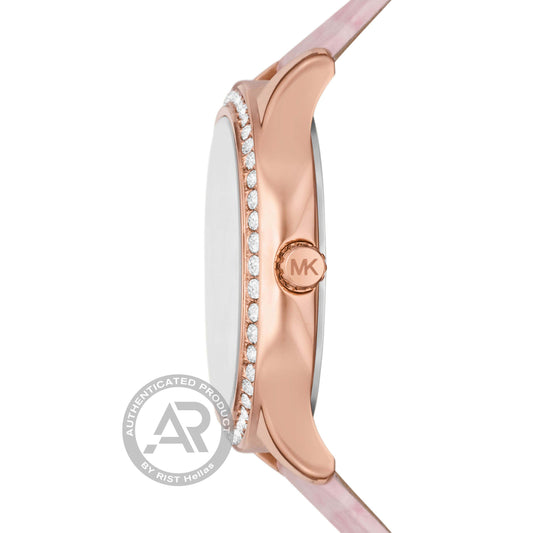 Michael Kors Sage Pink Leather Strap