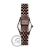 Michael Kors Petite Lexington Brown Stainless Steel Bracelet