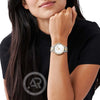 Michael Kors Watch Γυναικείο Ρολόι 38mm Μπαταρίας με Ασημί Μεταλλικό Μπρασελέ MK4918