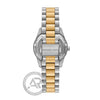 Michael Kors Lexington Multifunction Two Tone Stainless Steel Bracelet