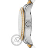 Michael Kors Lexington Multifunction Two Tone Stainless Steel Bracelet