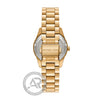 Michael Kors Γυναικείο Ρολόι Multifunction σε Χρυσή Απόχρωση MK4982