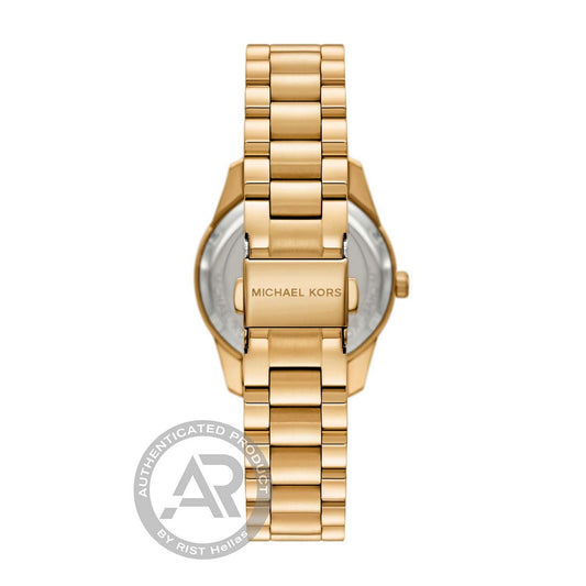 Michael Kors Γυναικείο Ρολόι Multifunction σε Χρυσή Απόχρωση MK4982