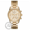Michael Kors Ritz Chronograph Gold Stainless Steel Bracelet