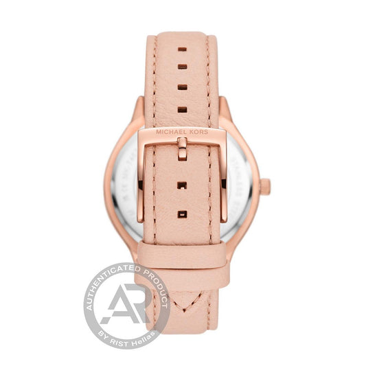 Michael Kors Slim Runway Pink Leather Strap