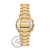 Michael Kors Kariana Waves Chronograph Gold Stainless Steel Bracelet