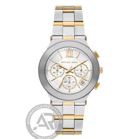 Ρολόι Γυναικείο Michael Kors Δίχρωμο Χρονογράφος MK7605