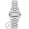Ρολόι Γυναικείο Michael Kors Lexington Ασημί με Κρύσταλλα MK7624