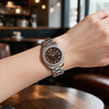 Ρολόι Γυναικείο Michael Kors Lexington Ασημί με Κρύσταλλα MK7624